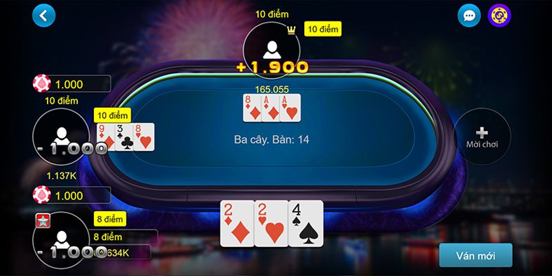 choi bai 3 cay online 1 Luật chơi bài 3 cây trực tuyến vô cùng đơn giản cho tân thủ
