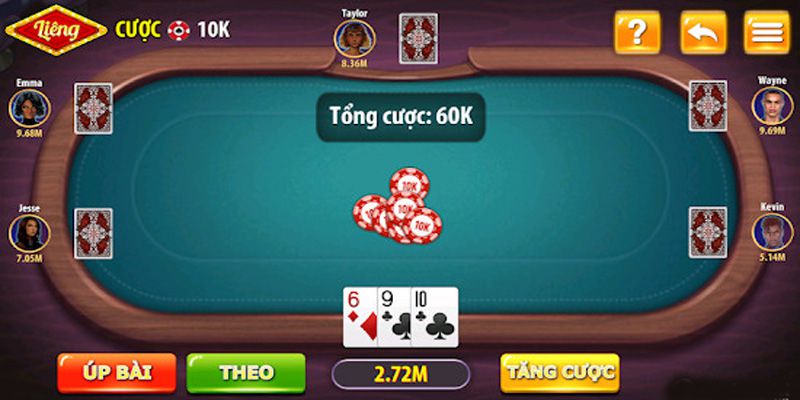 choi lieng 3 cay 2 Một vài thuật ngữ cần nhớ khi tham gia chơi đánh bài liêng 3 cây