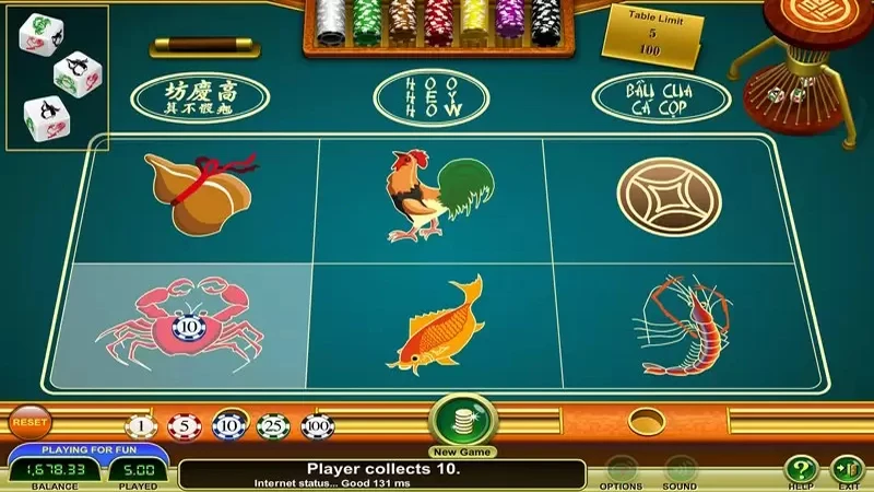 bau cua tom ca 2 Luật chơi game bầu cua dễ nhớ.