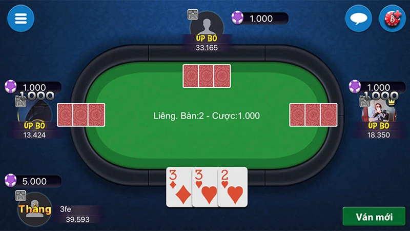 lieng 1 Game bài này có lượng người chơi đông đảo và giá trị thưởng hấp dẫn